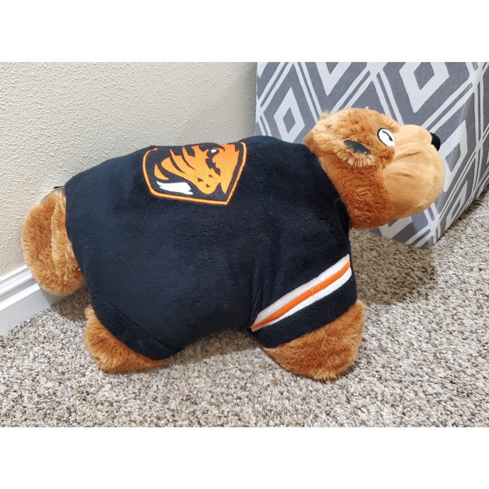 My Pillow Pets Oregon State Beavers Plush Pillow NCAA Mascot Stuffed Animal - Picture 6 of 8
